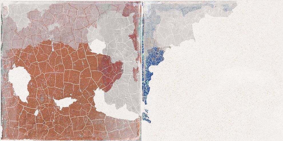Betonico vícebarevná obkládačka 29,8x59,8x0,8