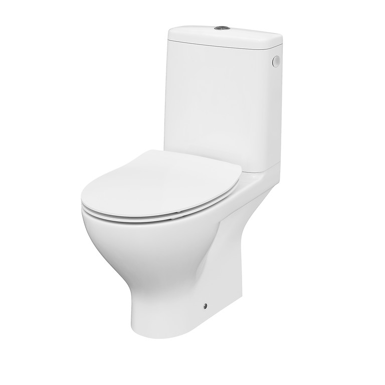 Moduo WC kombi Clean On zadní odpad 3/5 Moduo/Delfi sedátko slim duroplast antibakteriální soft close easy off