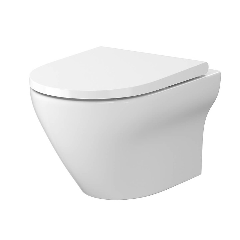 Larga SET B331 WC ovál CleanOn sedátko slim duro soft-close easy-off