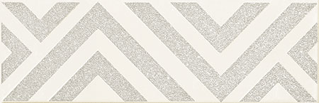 Dekor Tubadzin Burano bar white C mat nerektifikovaný 8x24