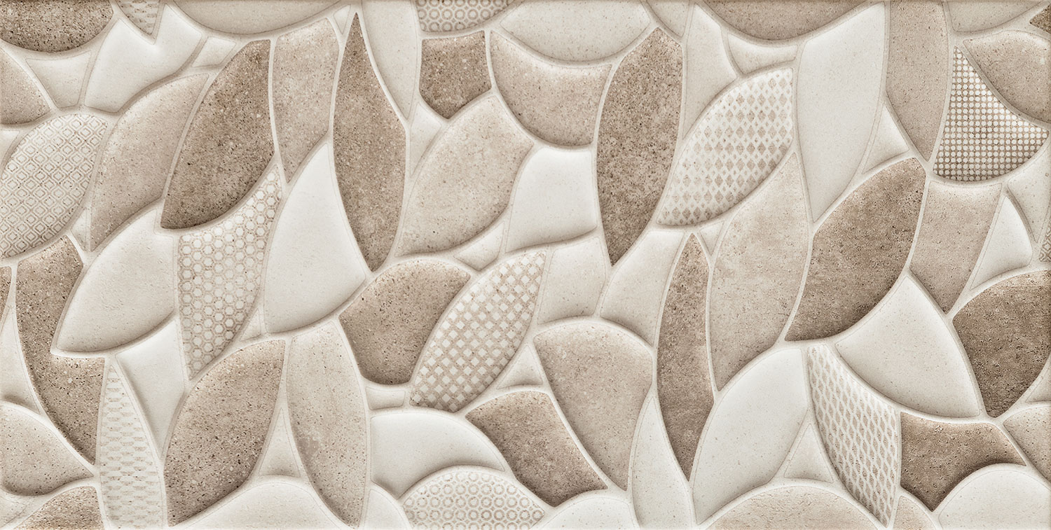 Dekor Tubadzin Tempre beige lesk nerektifikovaný 31x61