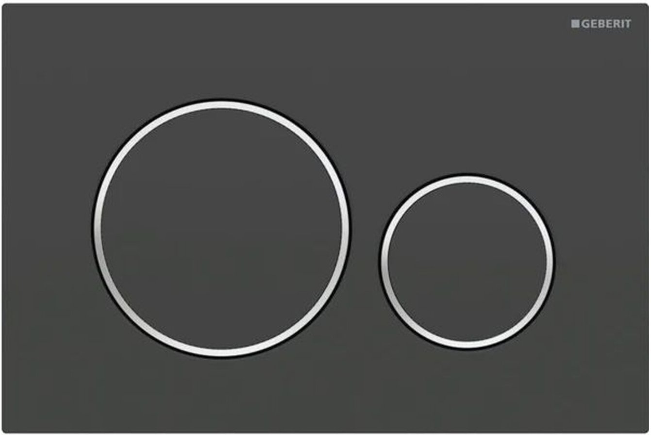 černá mat/chrom lesk