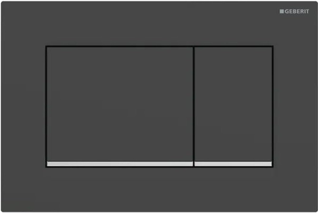 černá mat/chrom lesk