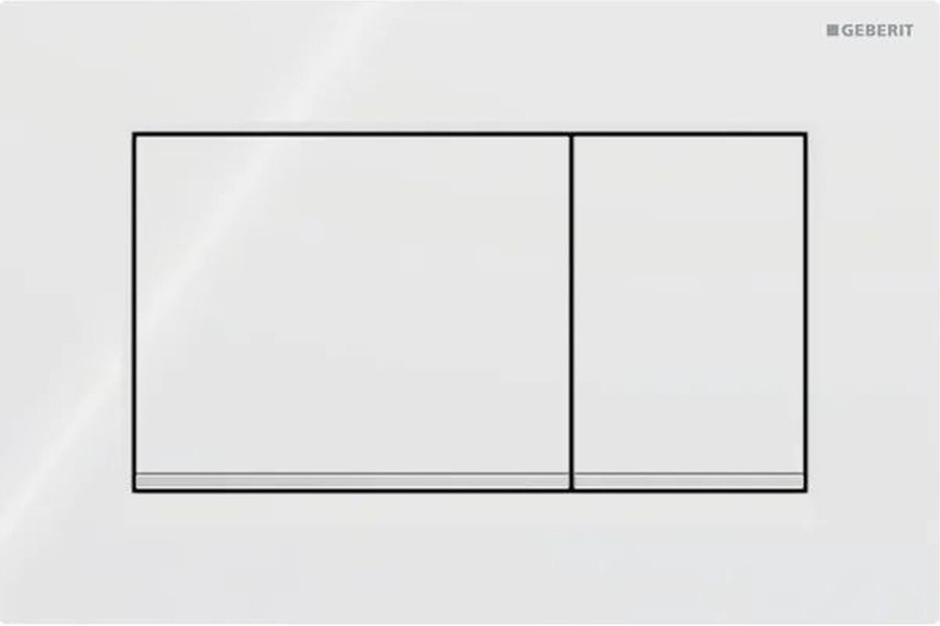 bílá lesk/chrom lesk