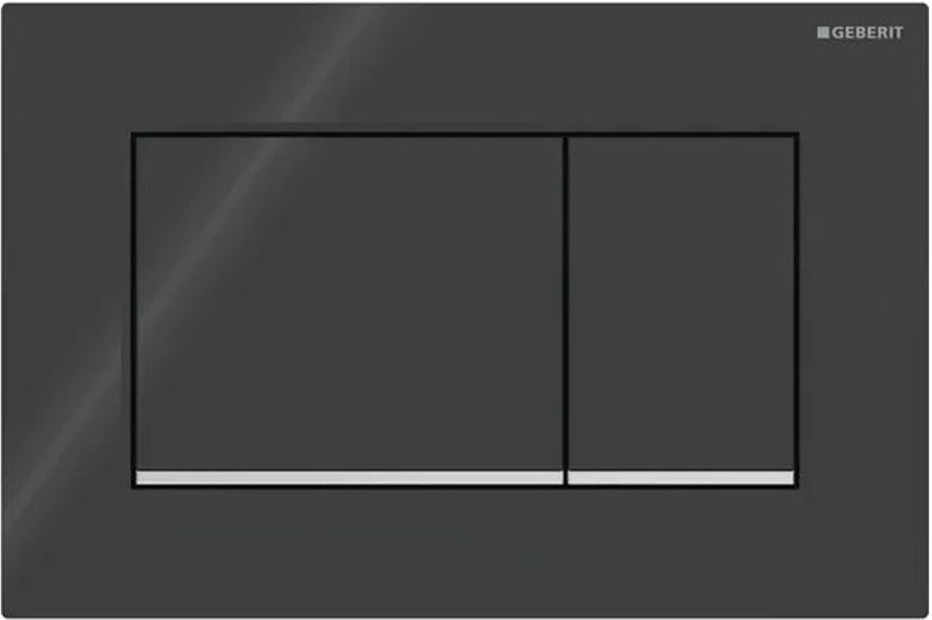 černá mat/chrom lesk