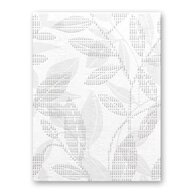 Dekor Rako Remix bílá struktura mat 25x33 WITKB090