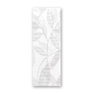 Listela Rako Remix bílá mat 12x33 WLAKM090