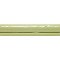 Listela reliéfní Rako Remix zelená struktura mat 5x25 WLRGE126
