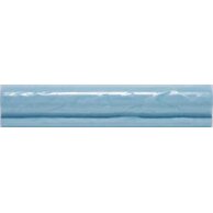 Listela reliéfní Rako Remix modrá struktura mat 5x25 WLRGE127