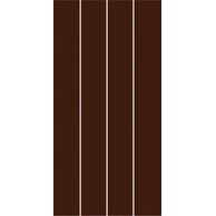 Dekor Rako Concept Plus hnědá lesk 20x40 WIFMB009