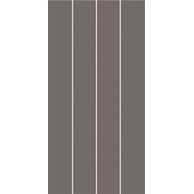 Dekor Rako Concept Plus tmavě šedá lesk 20x40 WIFMB011