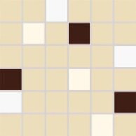 Mozaika Rako Concept Plus béžová lesk rektifikovaná 30x30 WDM05008