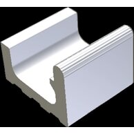 Přelivový žlábek Rako Pool Wiesbaden bílá mat 20x23 XPP52023