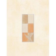 Dekor Rako Patina světle béžová pololesk 25x33 WILKB230