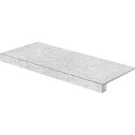 Tvarovka schodová Rako Stones světle šedá struktura mat rektifikovaná 30x60 DCESE666