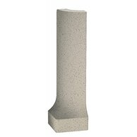 Sokl s požlábkem vnější roh Rako Taurus Granit tmavě béžová mat 2x8 TSERH061