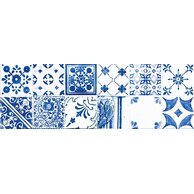 Obklad Rako Majolika modrá struktura lesk 20x60 WARVE146