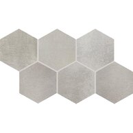 Dekor Rako Via šedá struktura mat rektifikovaný 21x37 DDVT8711