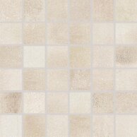 Mozaika Rako Via světle béžová struktura mat rektifikovaná 30x30 DDM05710