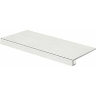 Tvarovka schodová Rako Extra bílá struktura mat rektifikovaná 40x80 DCF84722