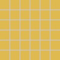 Mozaika Rako Color Two tmavě žlutá mat 30x30 GDM05142