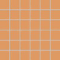 Mozaika Rako Color Two světle oranžová mat 30x30 GDM05150