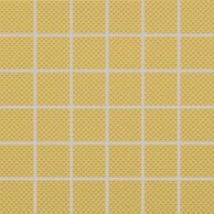Mozaika Rako Color Two tmavě žlutá struktura mat 30x30 GRS05642