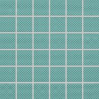 Mozaika Rako Color Two tyrkysová struktura mat rektifikovaná 30x30 GRS05667