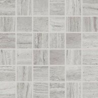 Mozaika Rako Alba šedá struktura mat rektifikovaná 30x30 DDM06733