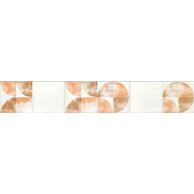 Dekor Rako Retro hnědočervená lesk 20x40 WITMB522