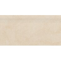 Schodovka Rako Kaamos béžová mat rektifikovaná 40x80 DCP84586