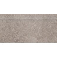 Schodovka Rako Kaamos béžovošedá mat rektifikovaná 40x80 DCP84589
