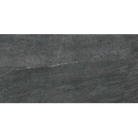 Dlažba Rako Quarzit černá mat rektifikovaná 40x80 DAK84739