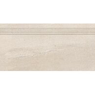 Schodovka Rako Quarzit béžová mat rektifikovaná 40x80 DCP84735