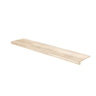 Tvarovka schodová Rako Saloon světle hnědá mat rektifikovaná 30x120 DCFVF747