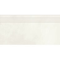 Schodovka Rako Blend bílá mat rektifikovaná 30x60 DCPSE805