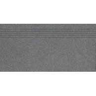 Schodovka Rako Block černá mat rektifikovaná 40x80 DCP84783