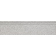 Schodovka Rako Block světle šedá mat rektifikovaná 30x120 DCPVF780