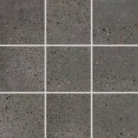 Dlažba Rako Piazzetta černá mat rektifikovaná 10x10 DAK12789