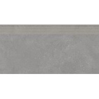 Schodovka Rako Betonico šedá mat rektifikovaná 40x80 DCP84791