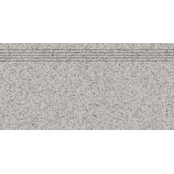 Schodovka Rako Linka šedá mat rektifikovaná 30x60 DCPSE821