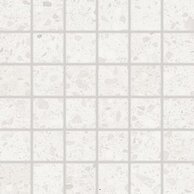 Mozaika Rako Porfido bílá pololesk rektifikovaná 30x30 DDM06810