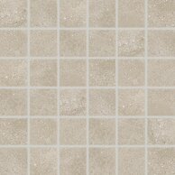 Mozaika Rako Betonico tmavě béžová mat rektifikovaná 30x30 WDM05794