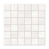 Mozaika Rako Boa bílá mat rektifikovaná 30x30 WDM05525