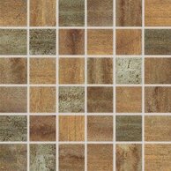 Mozaika Rako Rush měděná lesk rektifikovaná 30x30 WDM05519