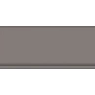 Sokl s požlábkem Rako Taurus Color šedá mat 8x20 TSPF6006