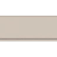 Sokl s požlábkem Rako Taurus Color slonová kost mat 8x20 TSPF6010