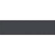 Sokl s požlábkem Rako Taurus Color černá mat 8x30 TSPKF019