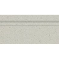Schodovka Rako Taurus Granit světle šedá mat rektifikovaná 30x60 TCPSE078