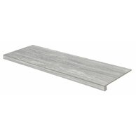 Tvarovka schodová Rako Alba šedá struktura mat rektifikovaná 30x120 DCFVF733